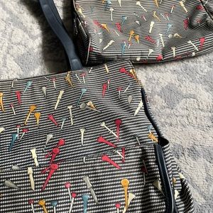 Nilcole Miller Take Over “Golf Tees” Shoulder Bag w/ Wristlet